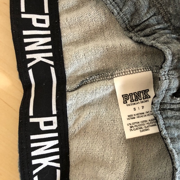 PINK Gray Joggers - Picture 3 of 3